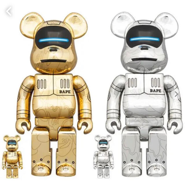 ベアブリックBE@RBRICK SORAYAMA × BABYMILO100％ & 400％