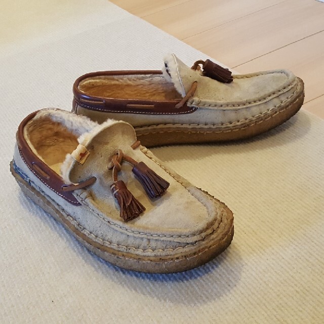 visvim ISLAND LAKE SLIPPERS-FOLK SAND