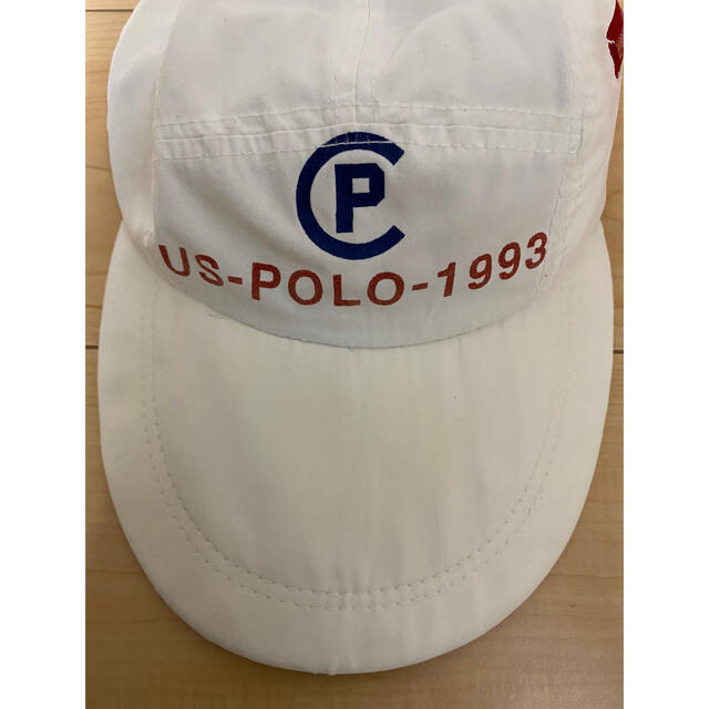 POLO RALPH LAUREN(ポロラルフローレン)のPOLO 1993 LONG BILL CAP RALPH LAUREN 白 メンズの帽子(キャップ)の商品写真