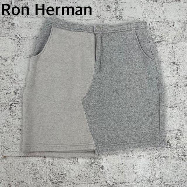 Ron Herman(ロンハーマン)のRon Herman ロンハーマン スエット素材ひざ丈スカート レディースのスカート(ひざ丈スカート)の商品写真