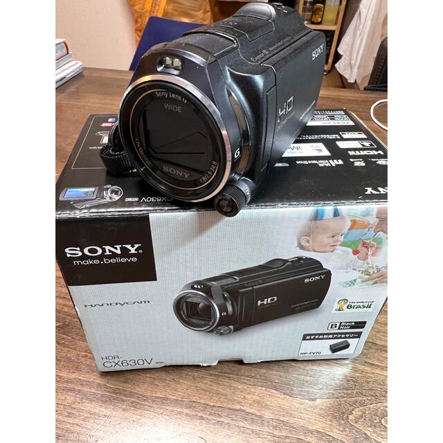 ソニーSONY ビデオカメラ HDR-CX630V ソニー
