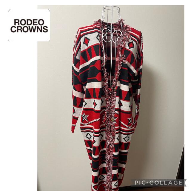 RODEO CROWNS(ロデオクラウンズ)の【ロデオクラウンズ】ガウン レディースのトップス(カーディガン)の商品写真