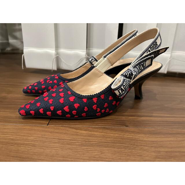 【美品】Dior パンプス ハート 37