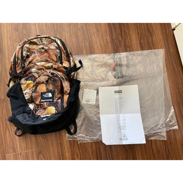 supreme × the north face backpackバッグ