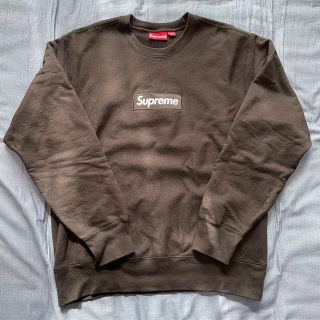 supreme ボックスロゴ スウェット(ブラウン) www.sanagustin.ac.id