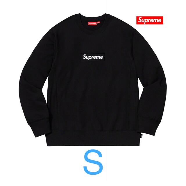 数量は多】 Supreme - Supreme スウェット Box Crewneck(2018fw) Logo 