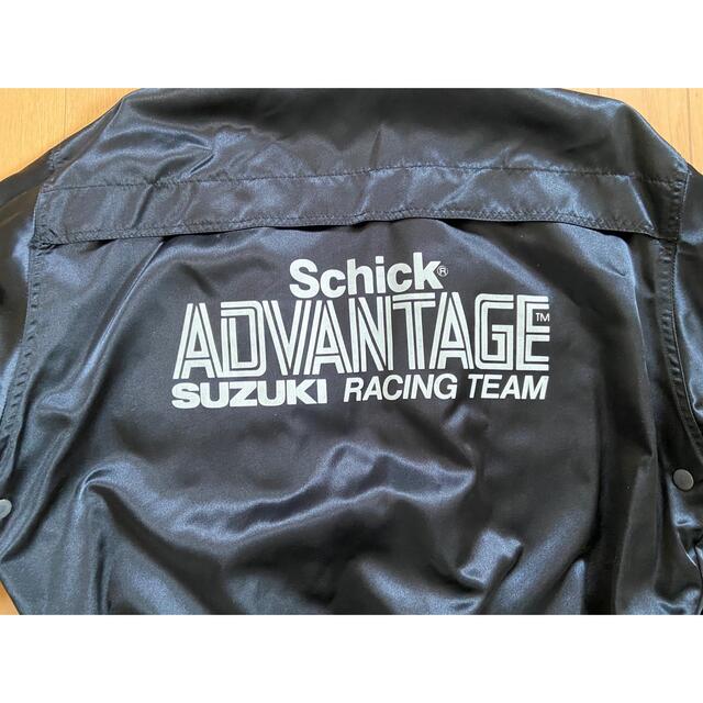 スズキ(スズキ)のSchick ADVANTAGE SUZUKI チームブルゾン 辻本聡 ヨシムラ 自動車/バイクの自動車/バイク その他(その他)の商品写真