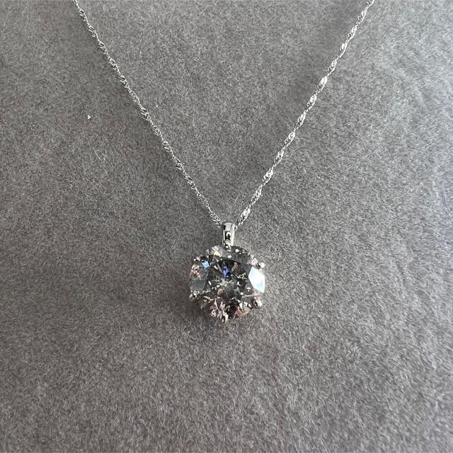 pt999 ダイヤモンド ネックレス 2.00ct 一粒ダイヤ pt850