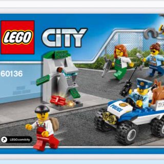 レゴ(Lego)のレゴ シティ ポリススタートセット 60136(知育玩具)