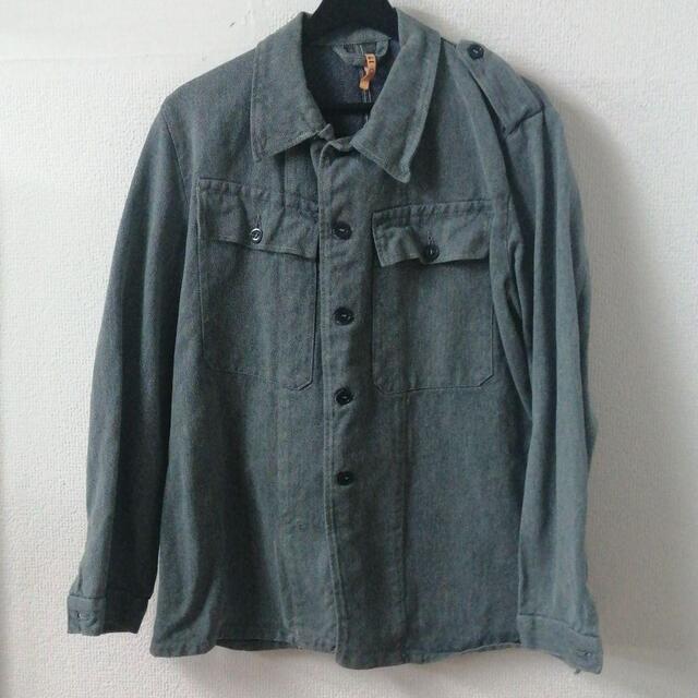 vintage miritary shirts jacket aqその他