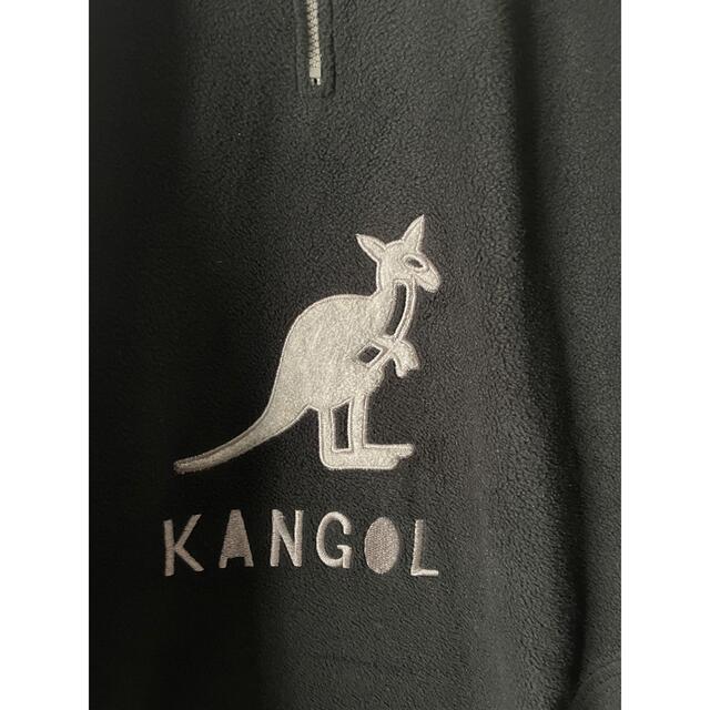 【ヴィンテージ】KANGOL  ハーフジップフリース　サイズL 4