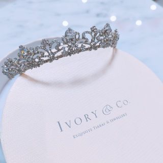 ヴェラウォン(Vera Wang)の【Clinical様】♡Ivory & Co Elizabeth ティアラ ♡(ヘッドドレス/ドレス)