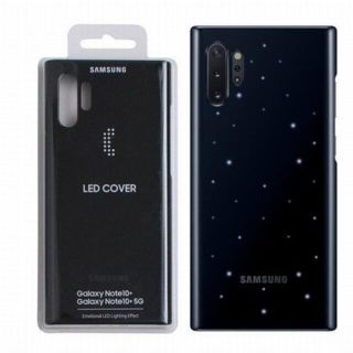 サムスン(SAMSUNG)の【訳】Galaxy Note10+ LED Cover/ブラック 純正品(Androidケース)