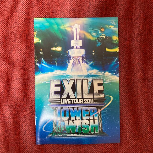 EXILE(エグザイル)のEXILE　LIVE　TOUR　2011　TOWER　OF　WISH　～願いの塔 エンタメ/ホビーのDVD/ブルーレイ(舞台/ミュージカル)の商品写真