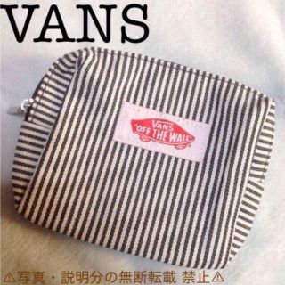 ヴァンズ(VANS)の ⭐️新品⭐️【VANS バンズ】ダブルZIPポーチ★付録❗️(ポーチ)