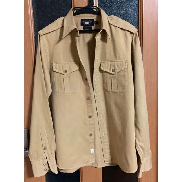 [美品] RRL ミリタリーシャツ