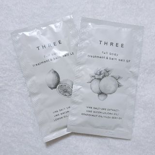 スリー(THREE)のTHREE フルボディトリートメント&バスソルト 2種(入浴剤/バスソルト)