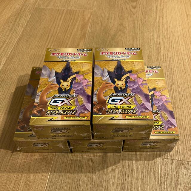 ポケモン - 絶版　ポケモンカードゲーム タッグオールスターズ 5BOX