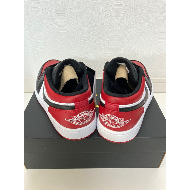 Nike Air Jordan 1 Low "Bred Toe" 25.5