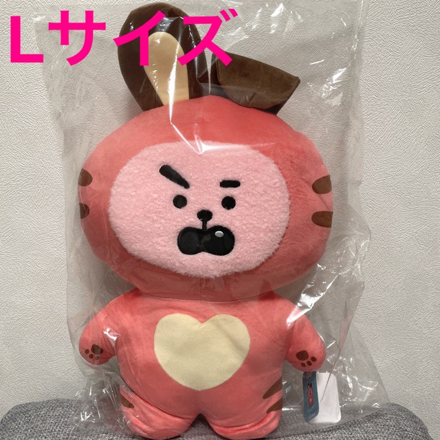 最新最全の タイガー Lサイズ たっとん ぬいぐるみ SHOOKY bt21 - アイドル