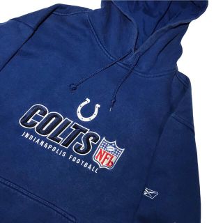 リーボック(Reebok)の【入手困難】リーボック Reebok パーカー XL NFL コルツ COLTS(パーカー)