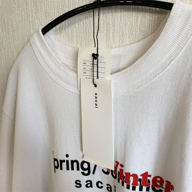 新品 sacai サカイ Spring Winter Tシャツ 1 S 2