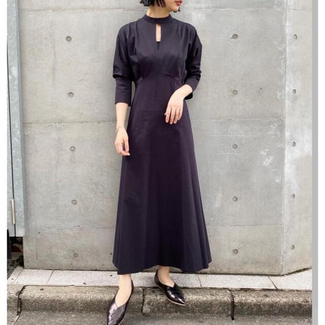 mame Cotton Jersey Dress / サイズ1 - ワンピース mame Cotton Jersey Dress / サイズ1 - ワンピース