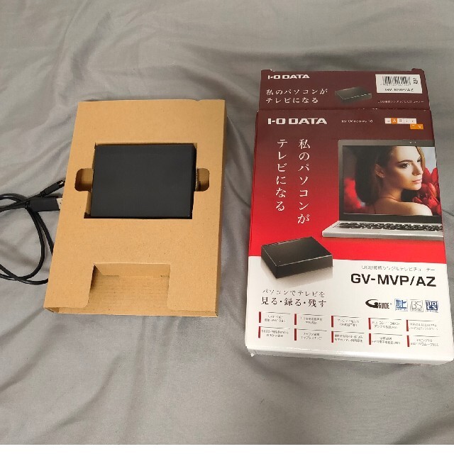 IODATA(アイオーデータ)のGV-MVP/AZ　USB接続シングルテレビチューナー スマホ/家電/カメラのPC/タブレット(PC周辺機器)の商品写真