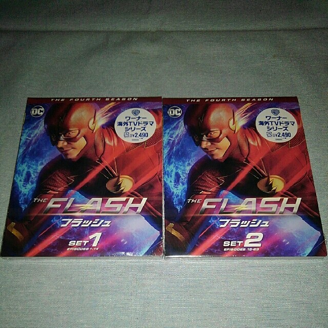 THE　FLASH／フラッシュ　フォース・シーズン　1＆2  DVD 2枚セット