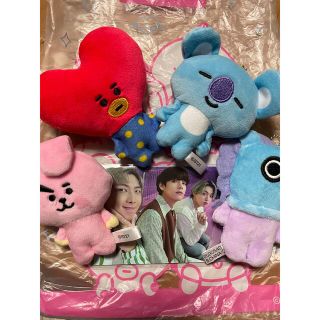 ボウダンショウネンダン(防弾少年団(BTS))のbts bt21 ふわふわマスコット タタ　コヤ　マン　クッキー(K-POP/アジア)