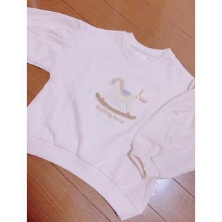 フタフタ(futafuta)の未使用♡バースデイ cottoli コトリ 木馬 トレーナー スウェット(Tシャツ/カットソー)