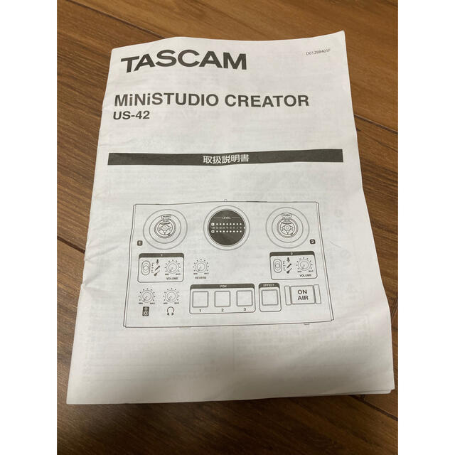 TASCAM タスカム MiNiSTUDIO CREATOR US-42W 4