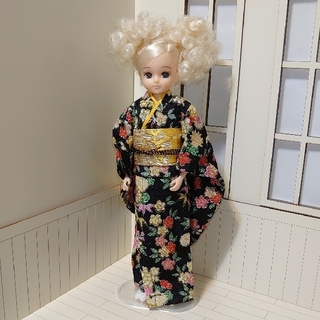 リカちゃん　着物　振袖　330(人形)