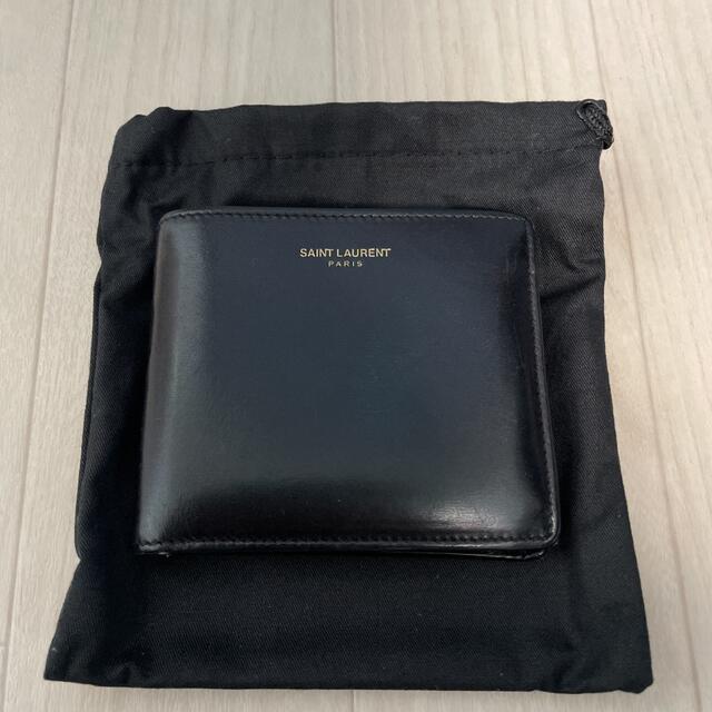 Saint Laurent(サンローラン)の最終お値下げ価格　SAINTLAURENT サンローラン　折り財布　ウォレット メンズのファッション小物(折り財布)の商品写真