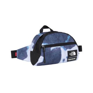 シュプリーム(Supreme)のSupreme TNF Bleached Denim Print Roo II(ウエストポーチ)