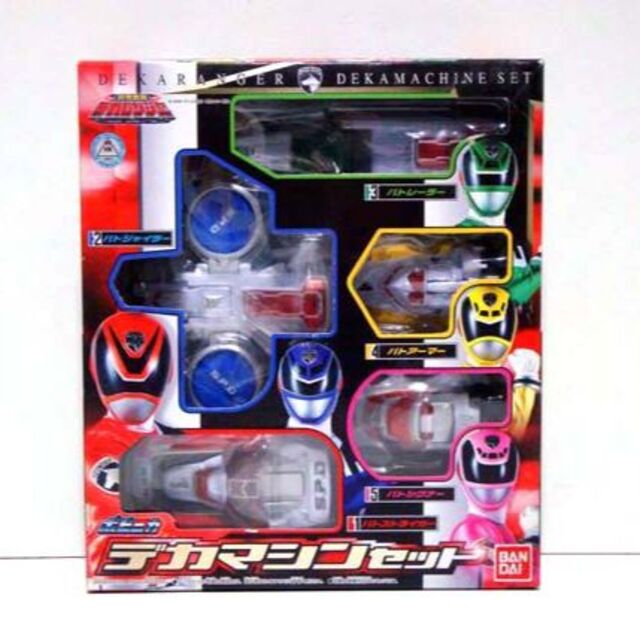 特捜戦隊デカレンジャー/デカマシンセット 新品 検)超合金/ポピニカ/バンダイ