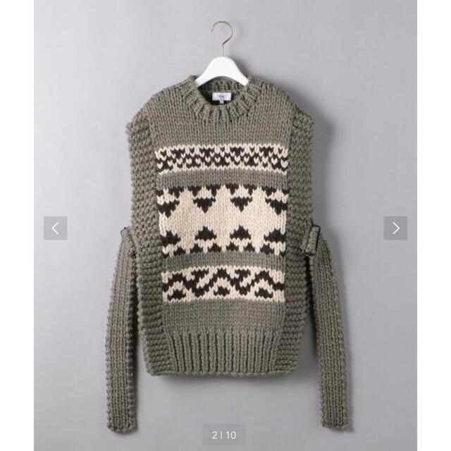 united arrows hyke別注カウチンベスト 【お試し価格!】 15300円 www