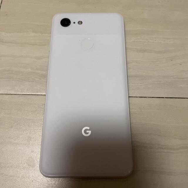 Google Pixel(グーグルピクセル)のpixel3 ホワイト スマホ/家電/カメラのスマートフォン/携帯電話(スマートフォン本体)の商品写真