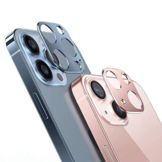 【売れてます】メタリック iPhone カメラカバー‼️ カメラレンズ(保護フィルム)