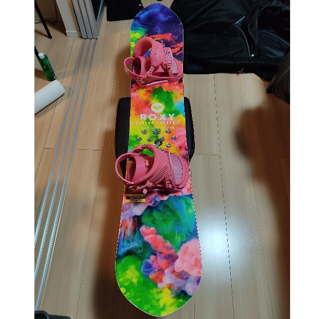 ROXY スノーボード　板　142cm　ビンディング　セット