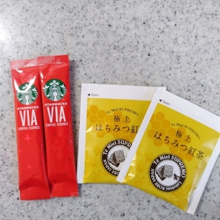 極上はちみつ紅茶  StarbucksVIAのセット(茶)