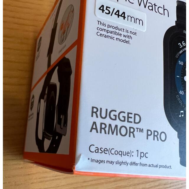 Spigen(シュピゲン)のSpigen Apple Watch バンド ラギッド・アーマー プロ メンズの時計(ラバーベルト)の商品写真