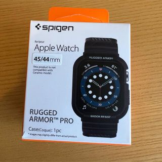 シュピゲン(Spigen)のSpigen Apple Watch バンド ラギッド・アーマー プロ(ラバーベルト)