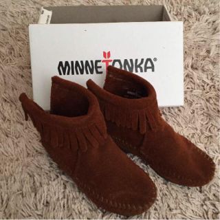 ミネトンカ(Minnetonka)の新品未使用☆ミネトンカ☆ キッズブーツ(ブーツ)