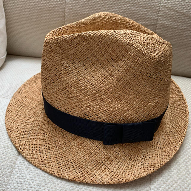ストローハット 麦わら帽子 美品 chateauduroi.co
