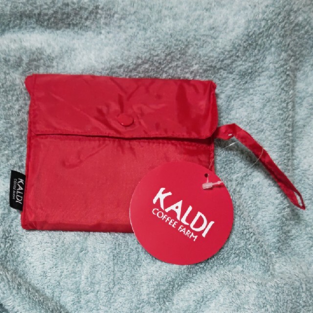 KALDI(カルディ)のカルディ エコバック 赤 レディースのバッグ(エコバッグ)の商品写真