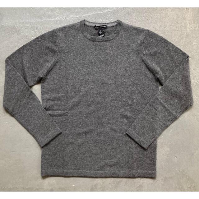 autumn cashmere オータムカシミア クルーネックニット グレー L63cm付属品