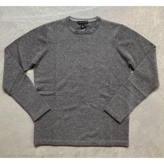 バランタインカシミヤ(BALLANTYNE CASHMERE)のautumn cashmere オータムカシミア クルーネックニット グレー L(ニット/セーター)