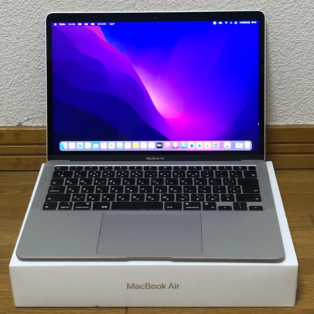 スマホ/家電/カメラMacBook Air(2020/M1) 8GB/256GB オフィス+おまけ♪