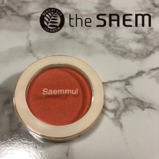 ザセム(the saem)のザ  セム センムル シングルブラッシャー OR01 マンダリン キス(チーク)